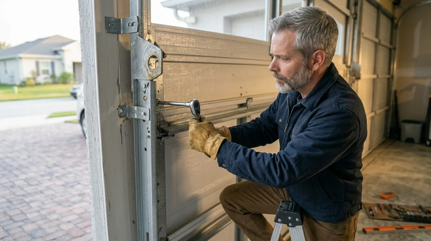 Garage door work by Rockville Garage Door Pros in Rockville, MD