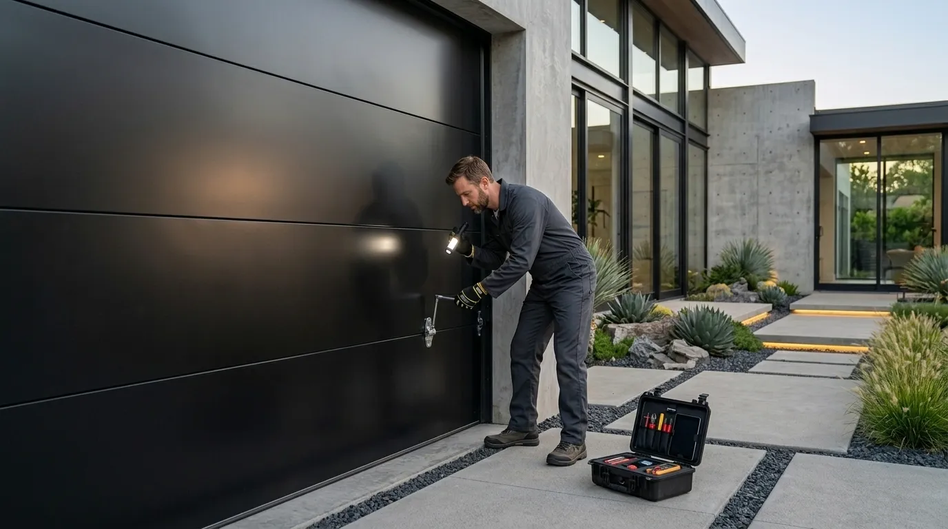 Garage door work by Rockville Garage Door Pros in Rockville, MD