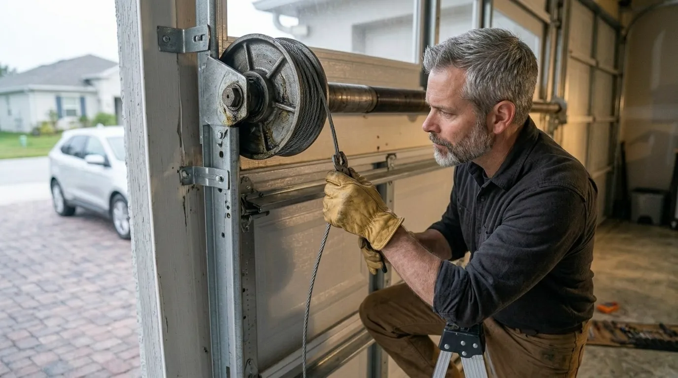 Garage door work by Rockville Garage Door Pros in Rockville, MD
