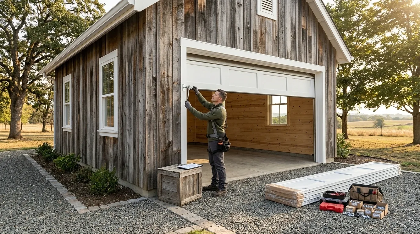 Detached and Attached Garages Need Different Doors