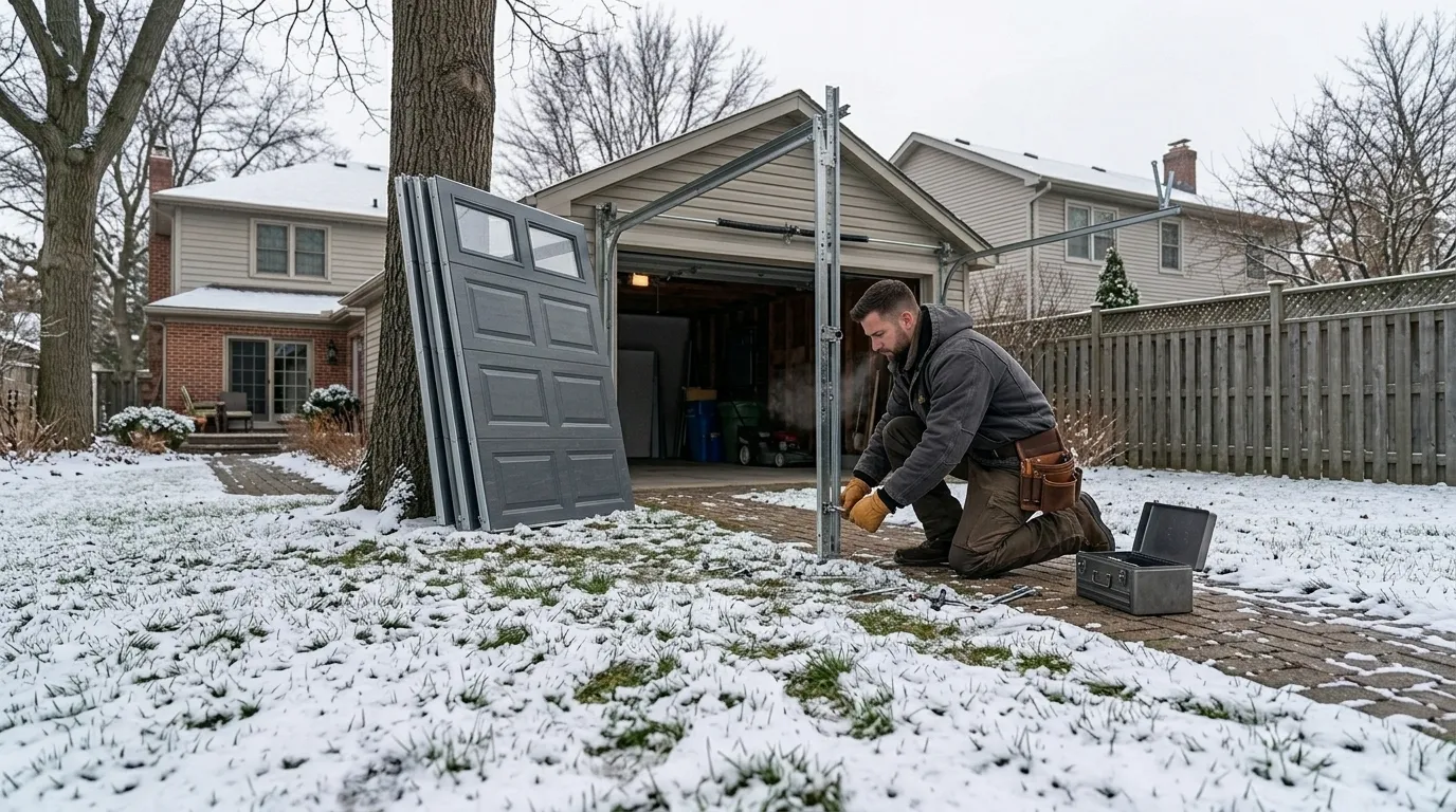 Garage door service in Rockville, MD
