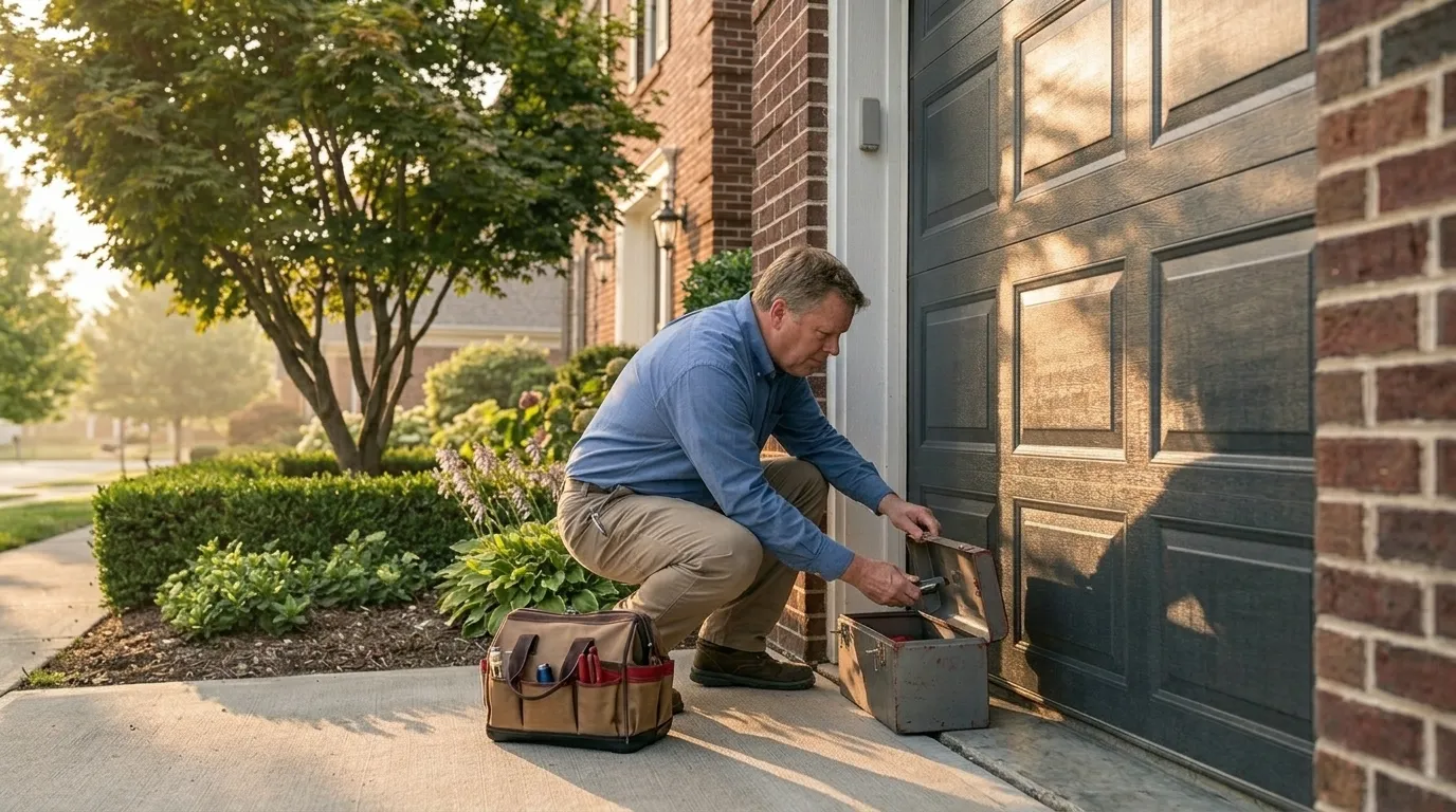 Garage door service in Rockville, MD