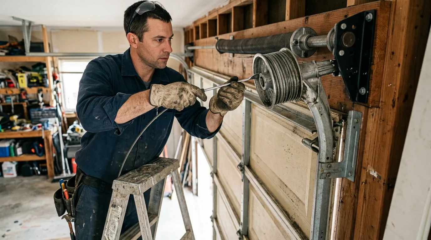 Garage door service in Rockville, MD