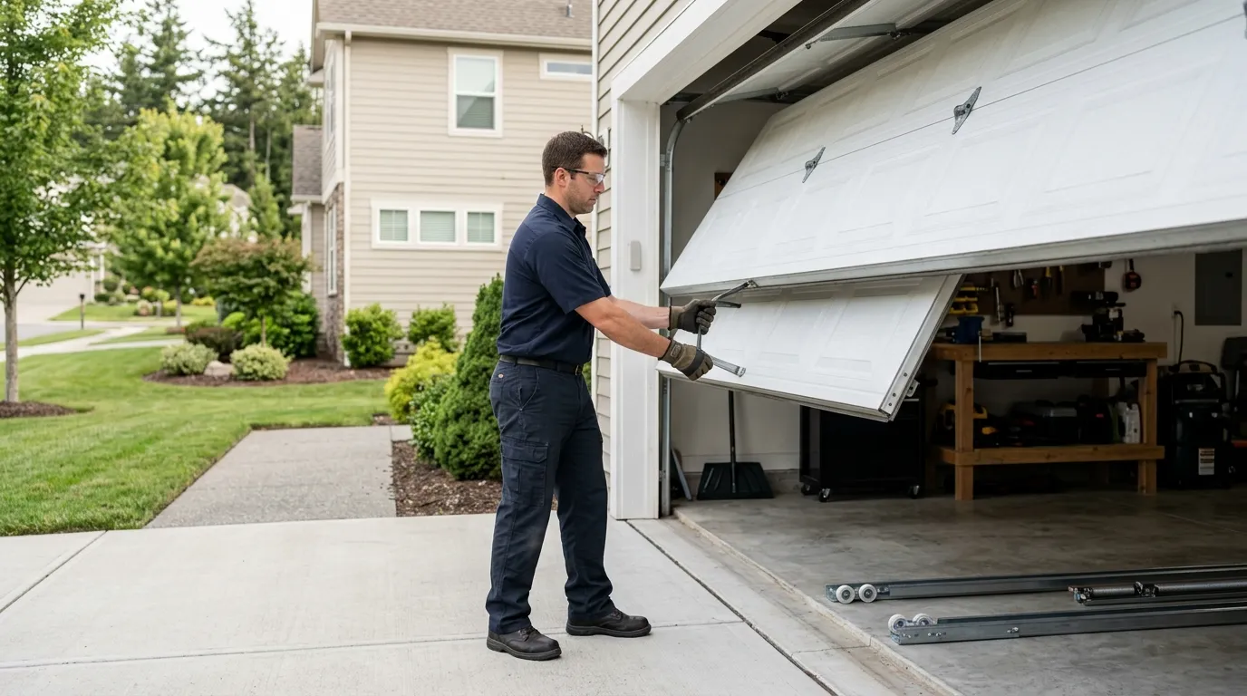 Garage door service in Rockville, MD