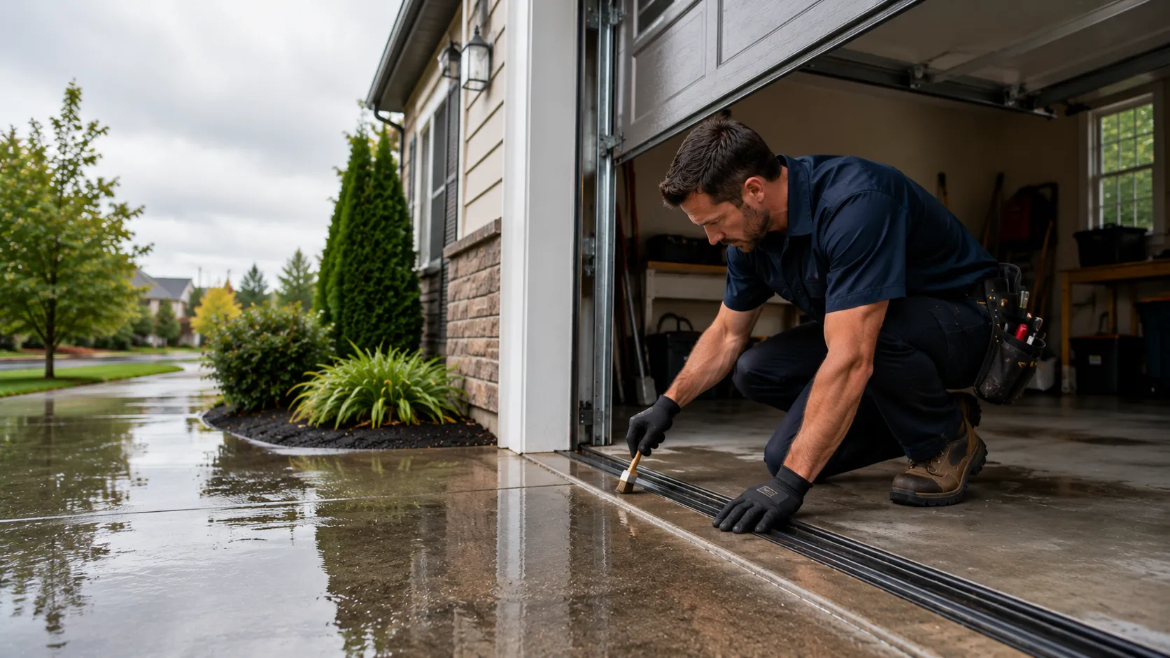 Garage door service in Rockville, MD