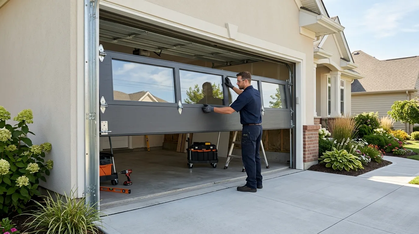 Garage door service in Rockville, MD