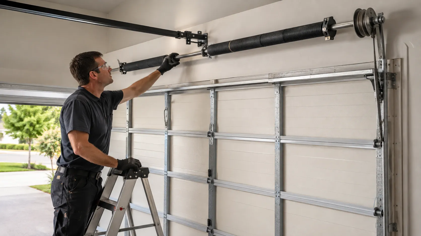 Garage door service in Rockville, MD