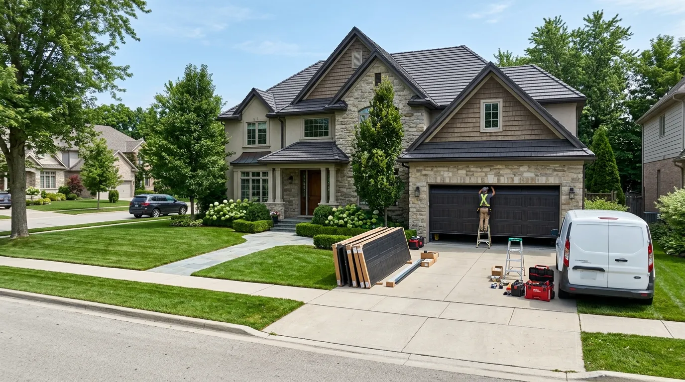 Garage door service in Rockville, MD