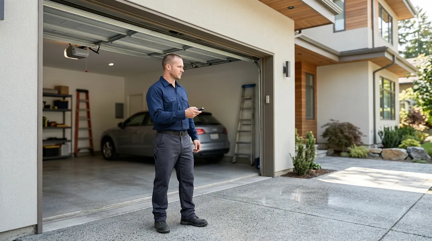 Garage door service in Rockville, MD