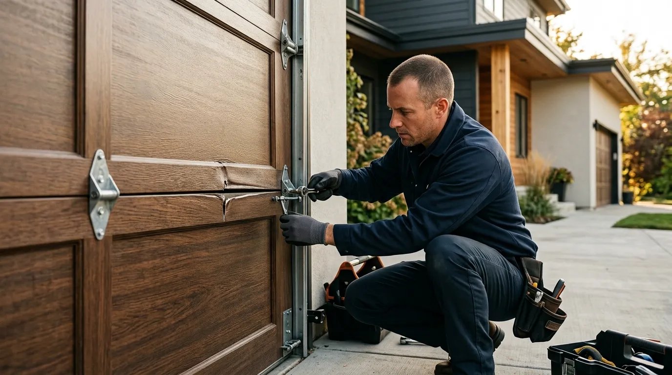 Same-day garage door service by Rockville Garage Door Pros in Rockville, MD